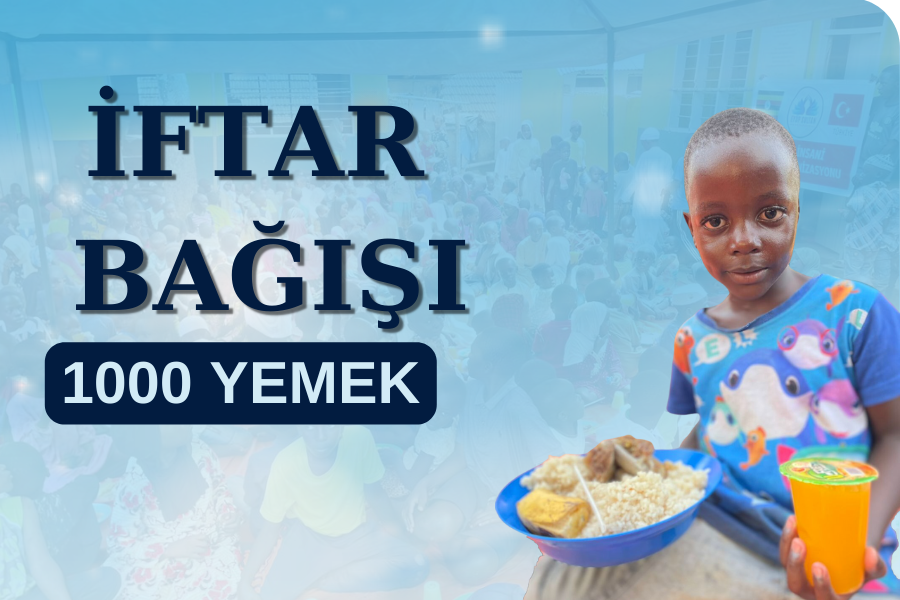 AFRİKA 1000 YEMEK BAĞIŞI